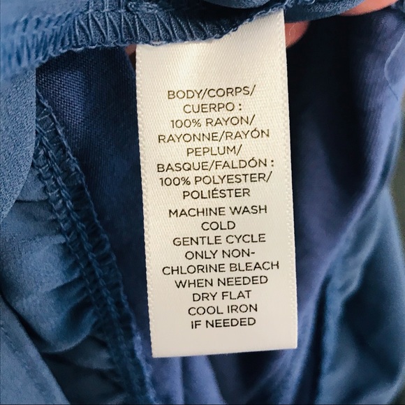 LOFT Peplum Top - Picture 7 of 7